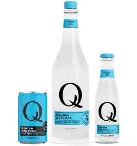 Q Mixers lineup Club Soda