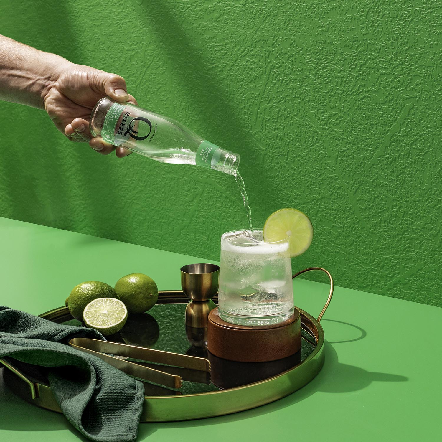 Q Mixers GingerAle Action Bottle 1x1