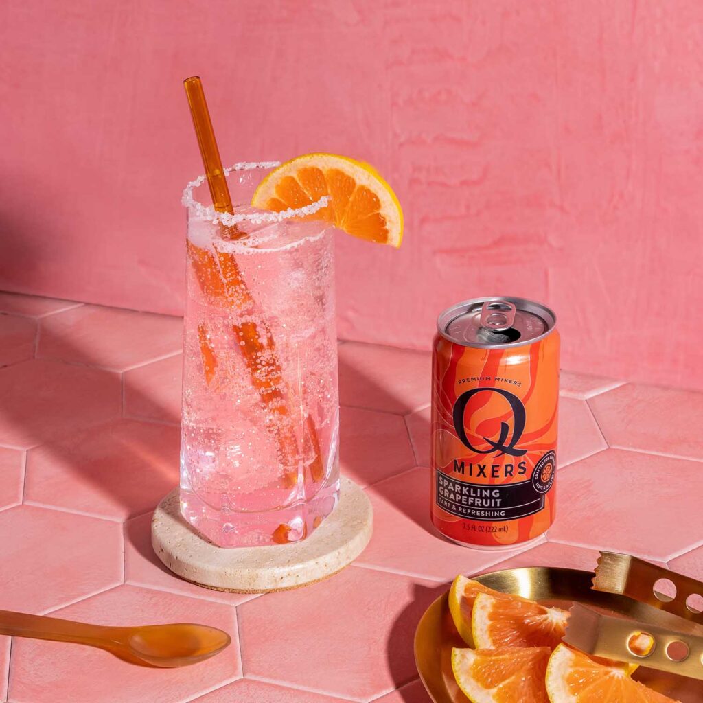 Q Mixers SparklingGrapefruit PALOMA can 1x1