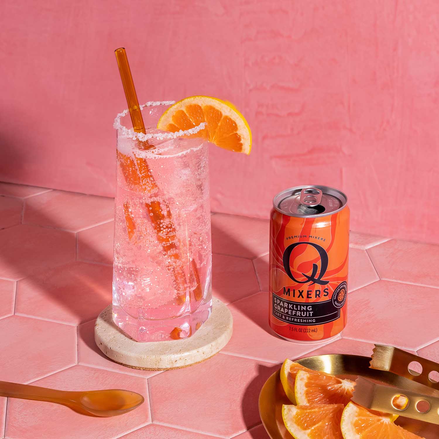 Q Mixers SparklingGrapefruit PALOMA can 1x1