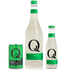 Q Mixers lineup Ginger Ale