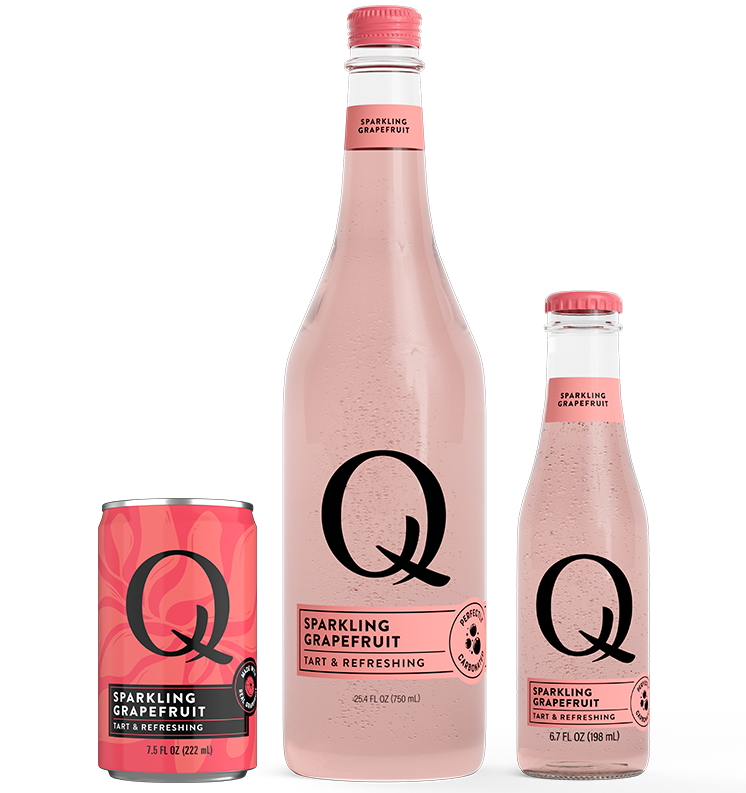 Q Mixers lineup Sparkling Grapefruit