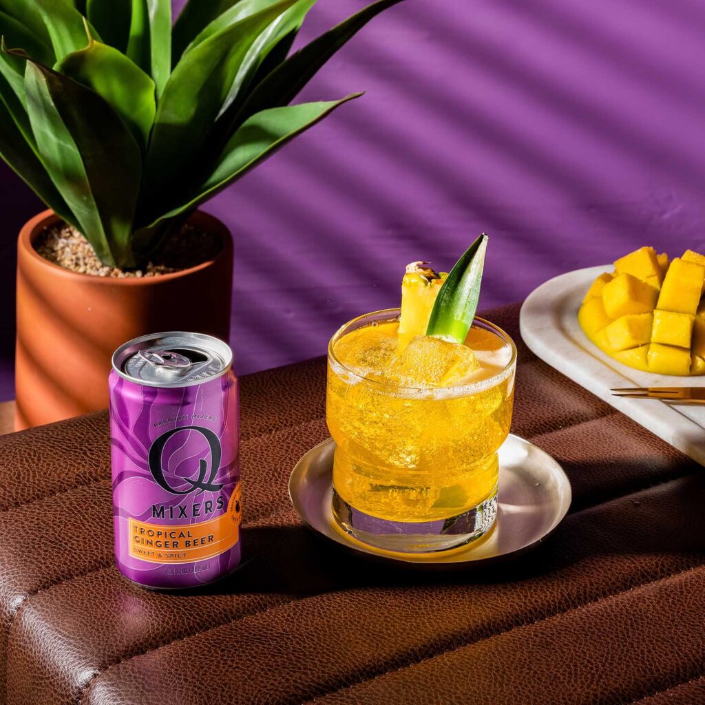 Q Mixers TropicalGingerBeer CROWN MULE can 1x1