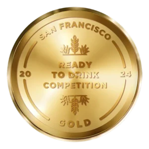Winner of the 2024 San Francisco Ready to Drink Competition (SFRTDC) Gold Medal